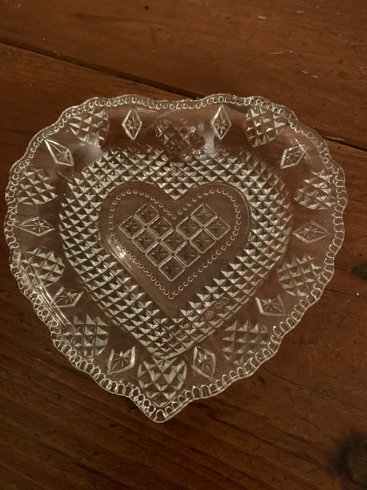 Hartvormige Glazen Schaaltje, Ophalen of Verzenden, Overige stijlen, Glas, Schaal of Schalen