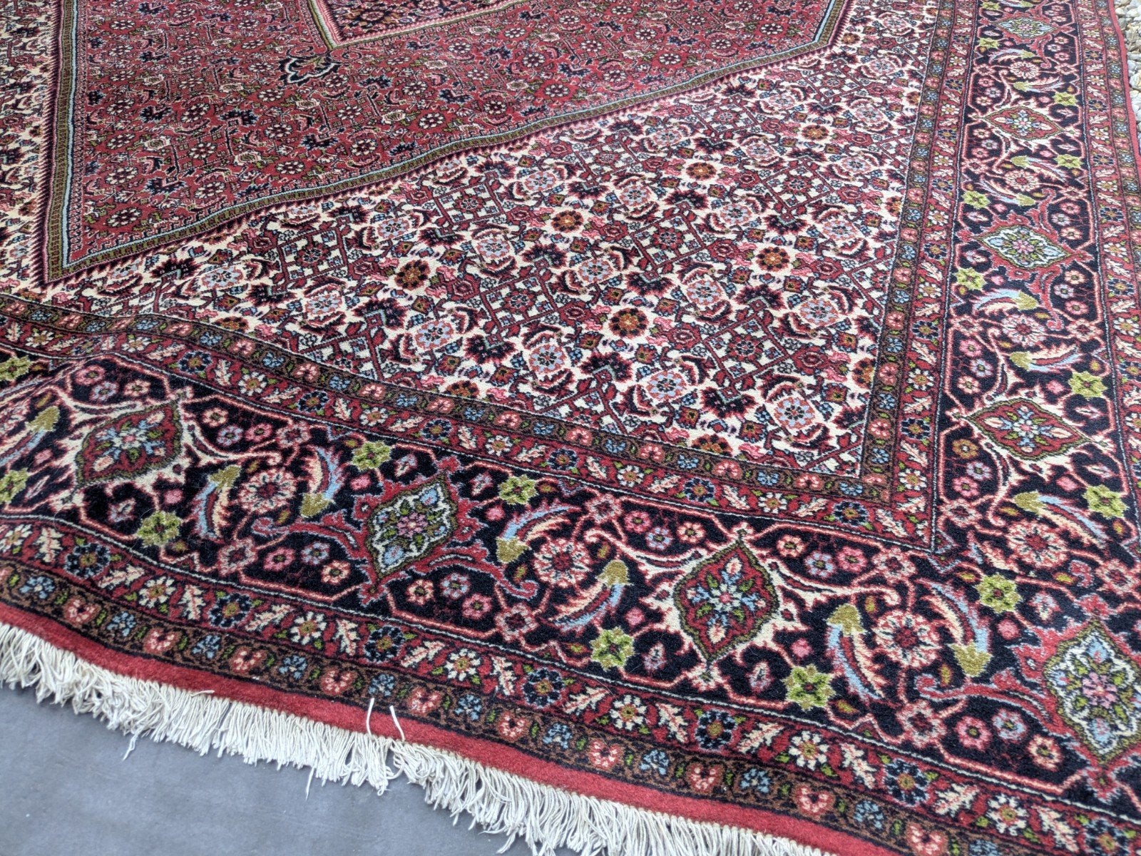 Gigantisch handgeknoopt Perzisch tapijt (294x249 cm), Ophalen of Verzenden