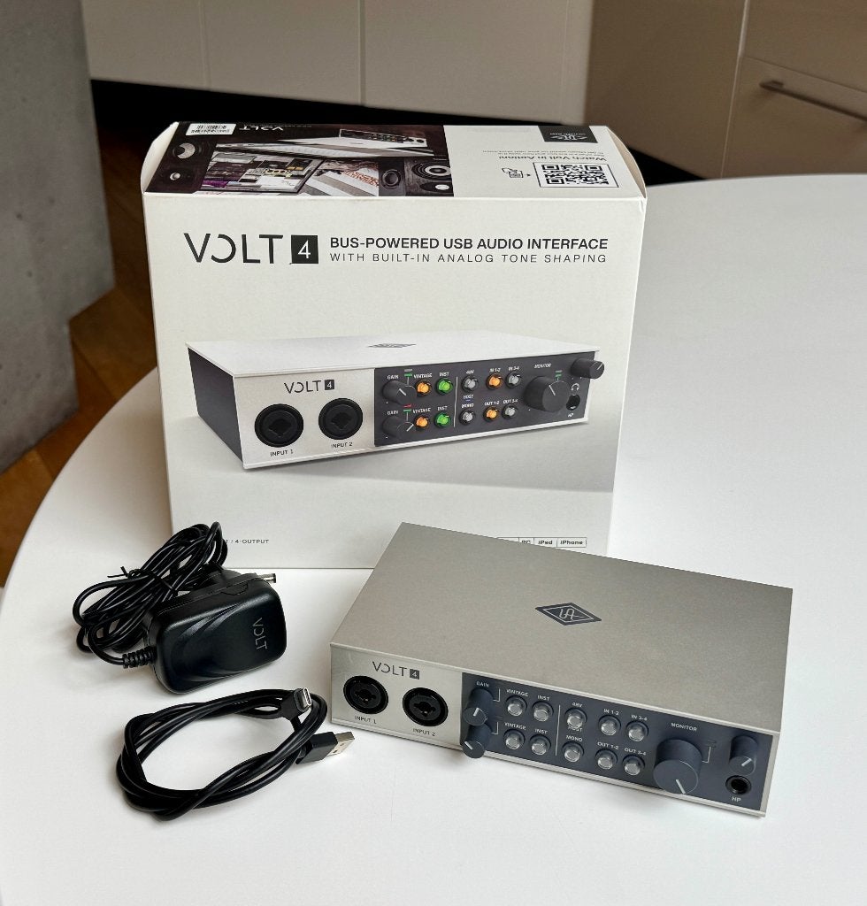 Universal Audio Volt 4 usb audio interface, Ophalen of Verzenden, Zo goed als nieuw, Audio