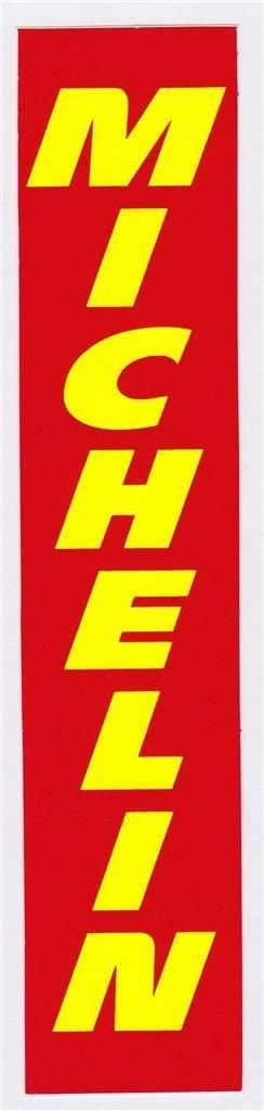 Michelin verticale sticker #48, Verzenden