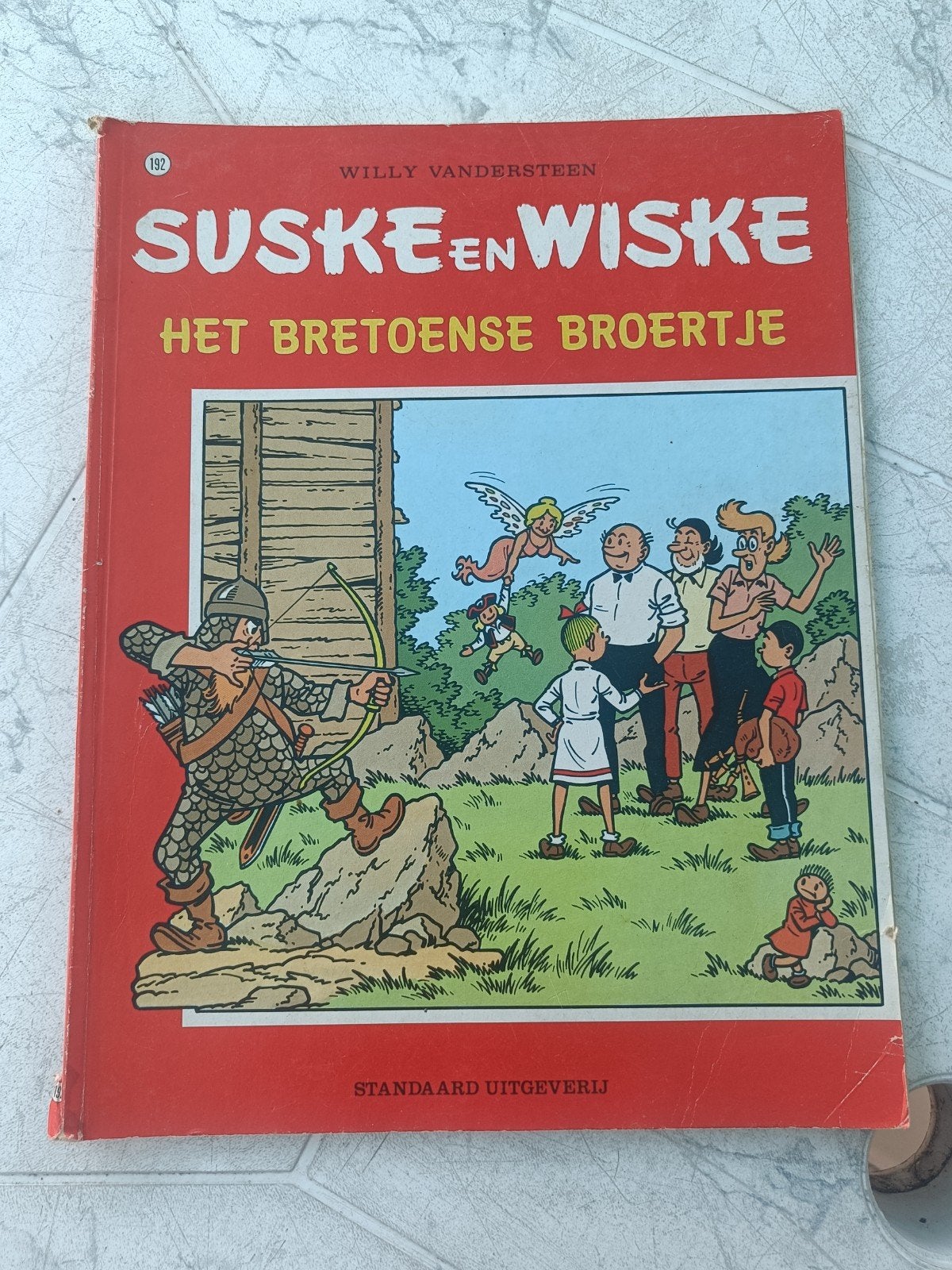 Suske en Wiske: Het Bretoense Broertje (nr. 192), Boeken, Stripboeken, Gelezen, Eén stripboek, Ophalen of Verzenden