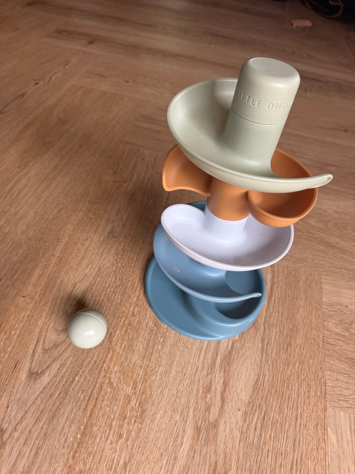 Little Dutch spiraaltoren met bal - zo goed als nieuw, Ophalen of Verzenden, Zo goed als nieuw, Overige typen