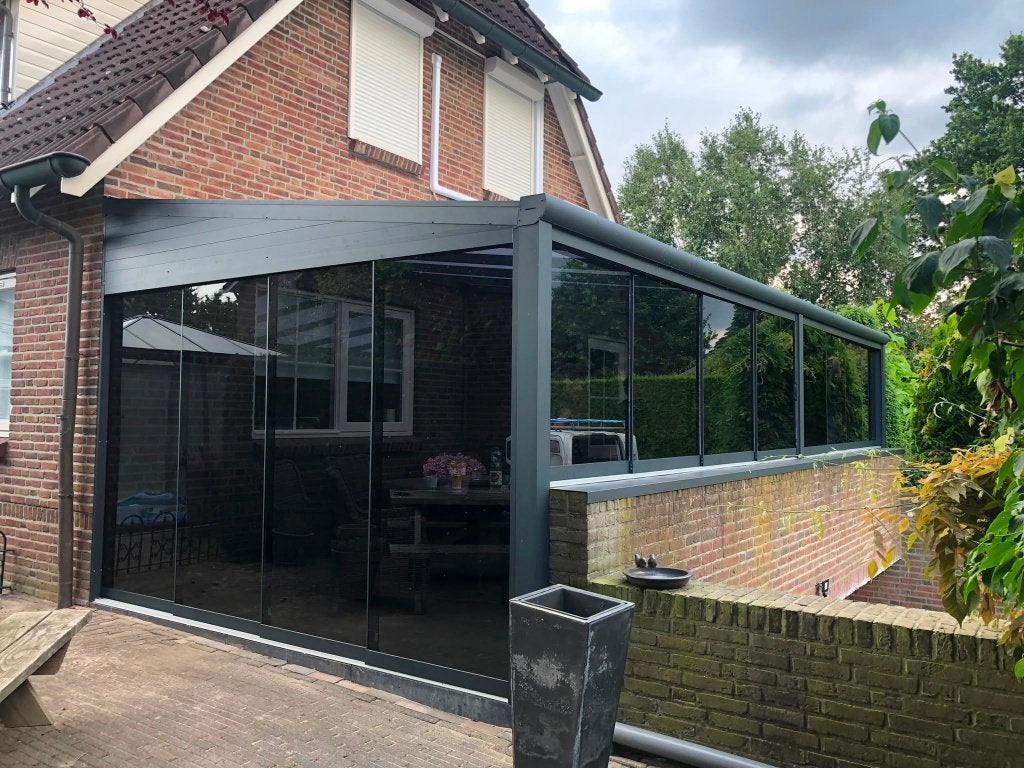 GROOTHANDEL Glazen Schuifwanden, Tuin en Terras, Overkappingen, Ophalen of Verzenden, Nieuw, Veranda