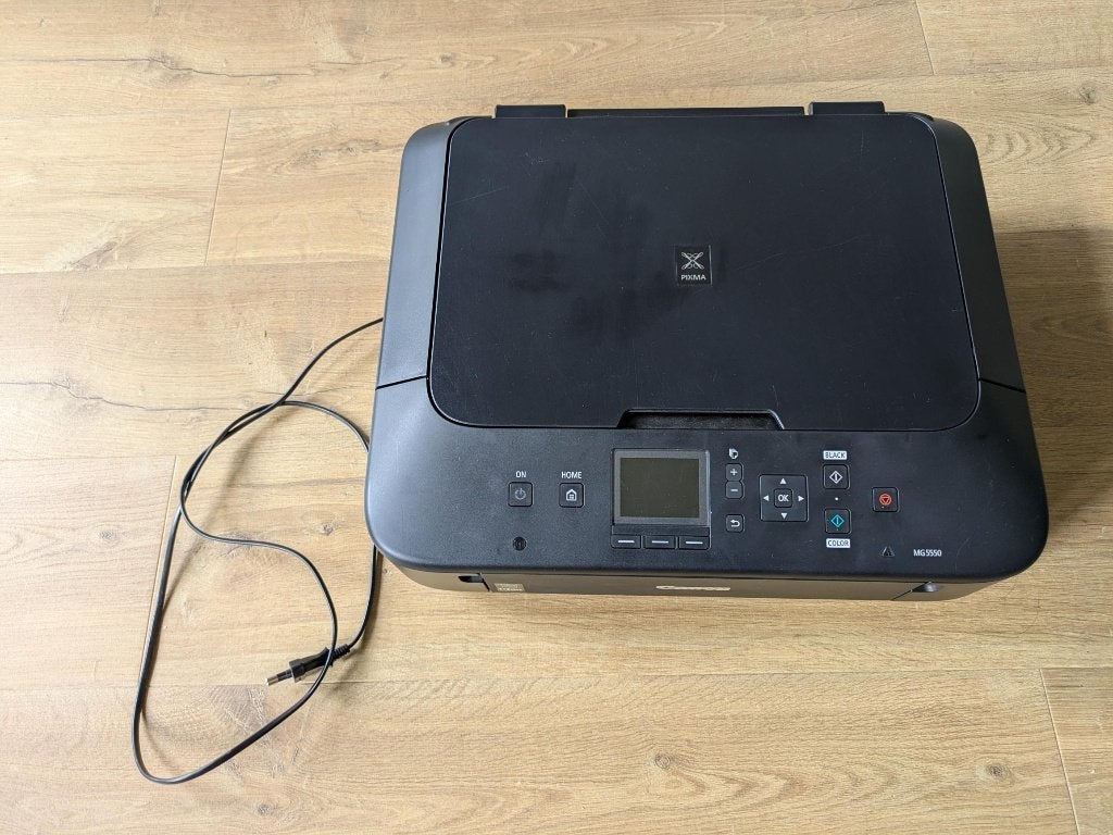 Canon PIXMA MG5550 All in One (Voor klusser / onderdelen), Computers en Software, Ophalen, Gebruikt, Canon, Inkjetprinter