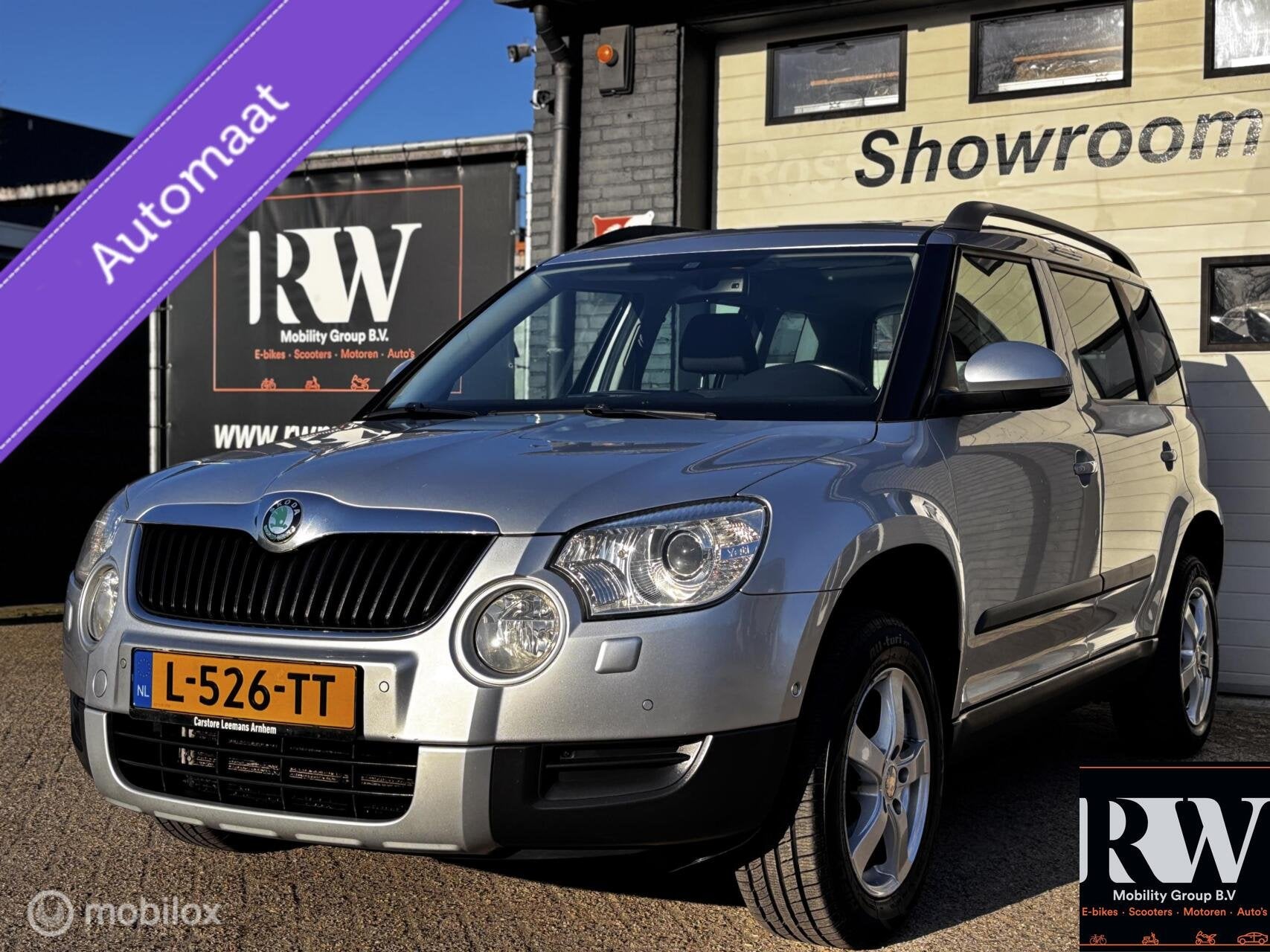 Skoda Yeti 1.4 TSI Ambition AUTOMAAT*123PK*PANO*NAVI*PDC V+A, Auto's, Skoda, Euro 5, Gebruikt, 4 cilinders, 700 kg
