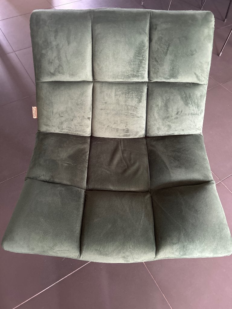 Draaistoel, Gebruikt, Minder dan 75 cm, Ophalen of Verzenden, 50 tot 75 cm