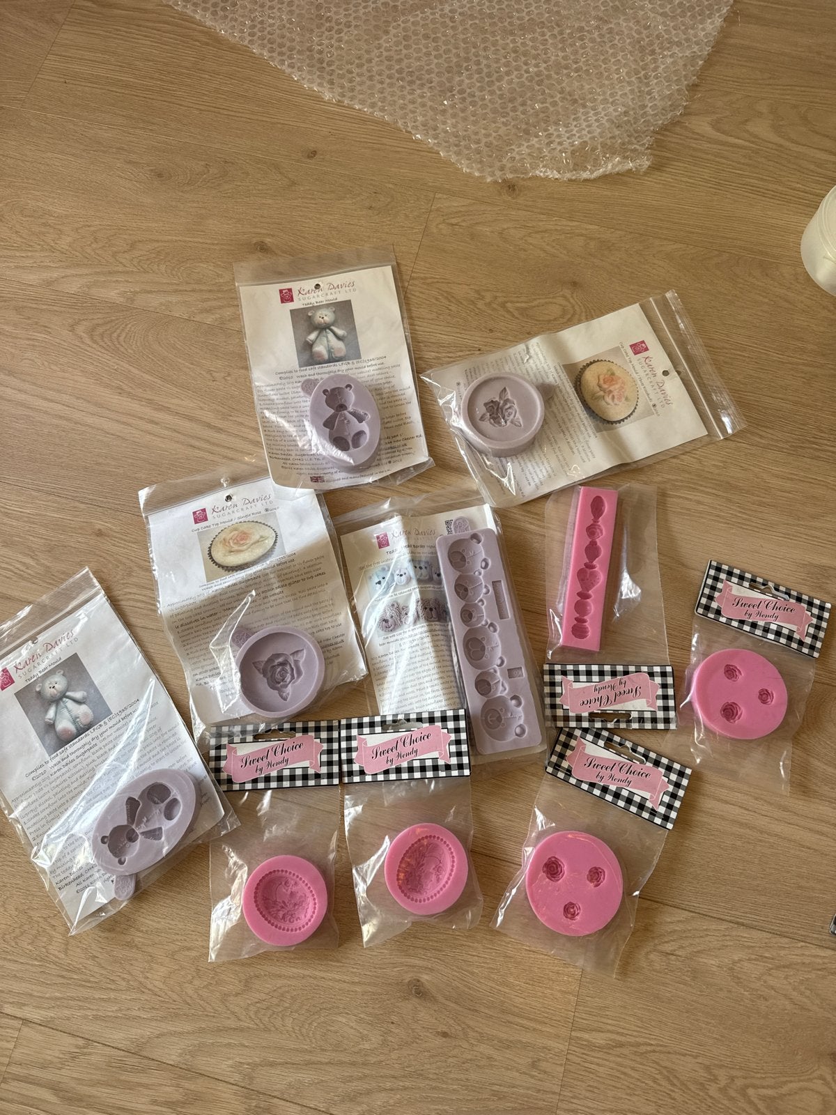 Diverse siliconen vormen voor taarten en cupcakes, Ophalen of Verzenden, Nieuw, Taarten of Cupcakes, Bakvorm