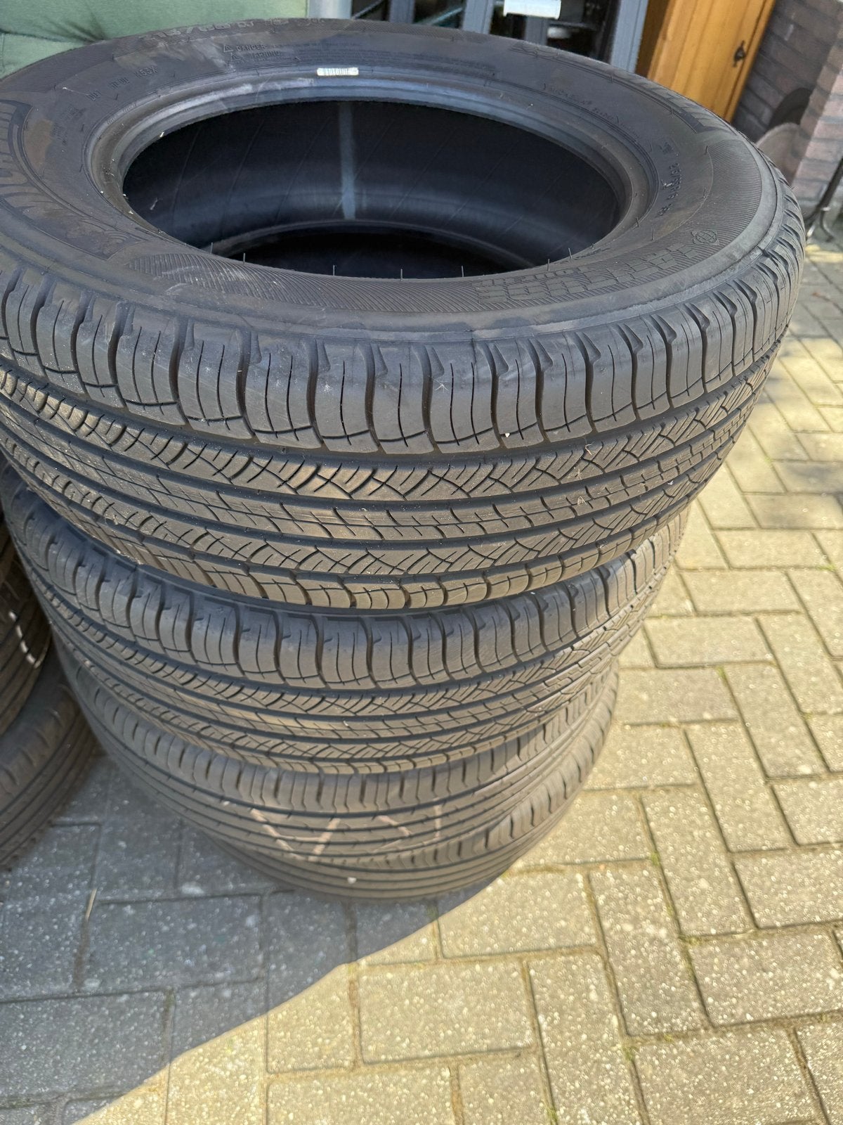 Zomerbanden 215/65 R16 H - Continental en Michelin, Auto-onderdelen, Banden en Velgen, Ophalen, 16 inch, Band(en), Personenwagen