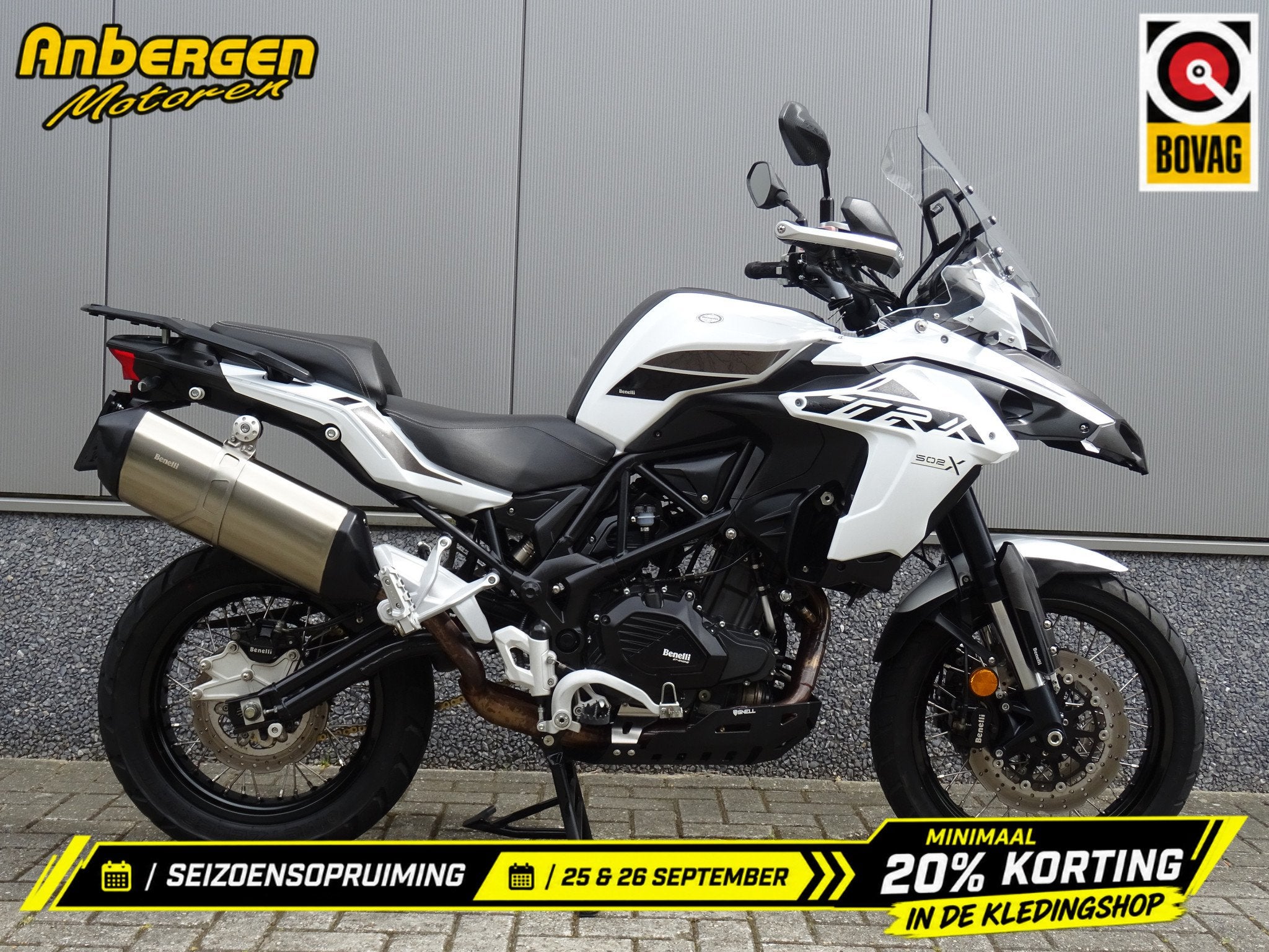 Benelli TRK 502 X (35KW) (bj 2020), Motoren, Toermotor, 500 cc, Gebruikt, Bedrijf