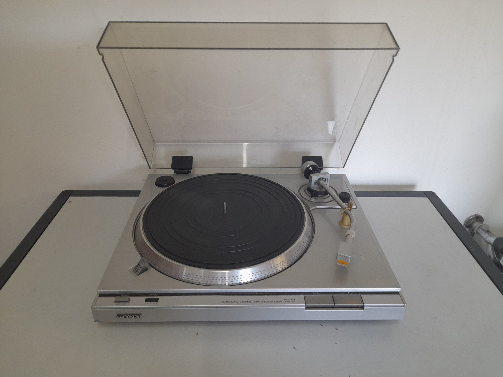 Sony platenspeler PS-242, Audio, Tv en Foto, Platenspelers, Ophalen, Gebruikt, Automatisch, Platenspeler