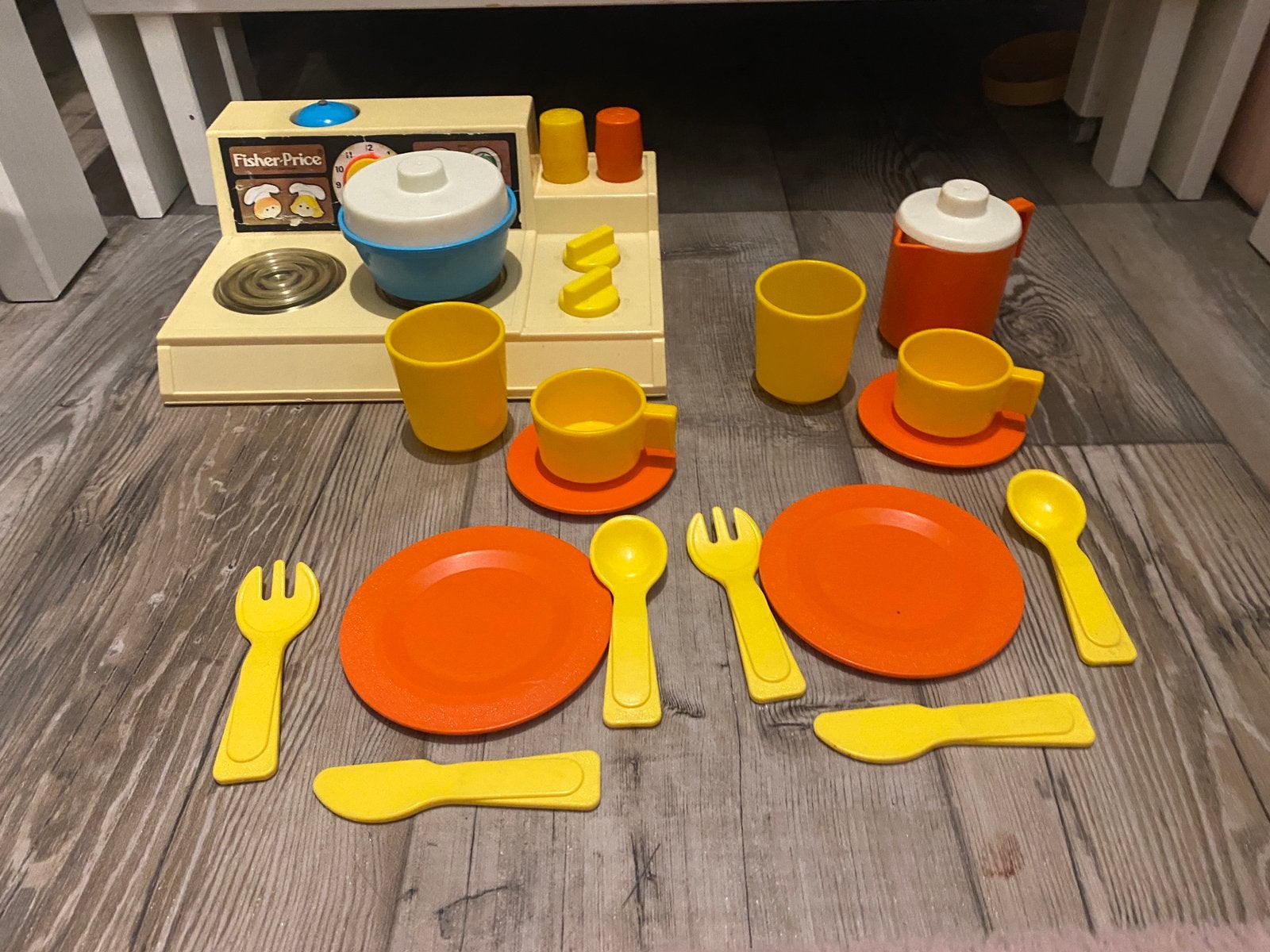 Fisher price kooksetje, Ophalen, Gebruikt, Speelset
