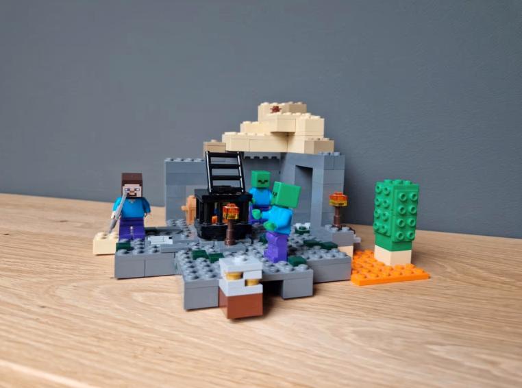 Lego Minecraft 21119 helemaal compleet, Gebruikt, Minecraft, Lego, Ophalen of Verzenden