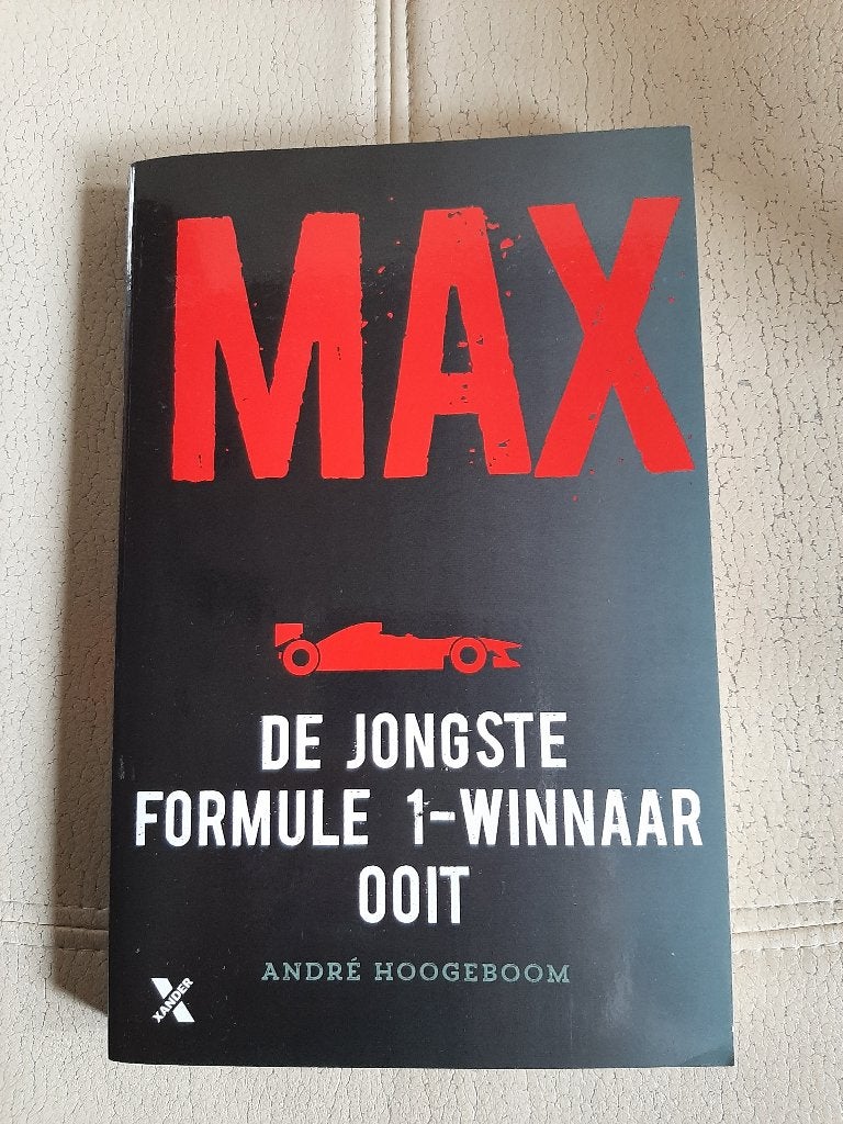 Max, de jongste formule 1-winnaar ooit - Andre Hoogeboom, Ophalen of Verzenden, Nieuw, Andre Hoogeboom, Overige sporten