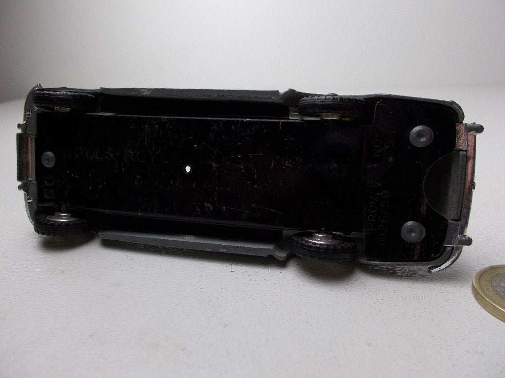 1959 Dinky Toys 150 ROLLS ROYCE SILVER WRAIGHT (-N-) I.g.st., Ophalen of Verzenden, Zo goed als nieuw, Auto, Dinky Toys