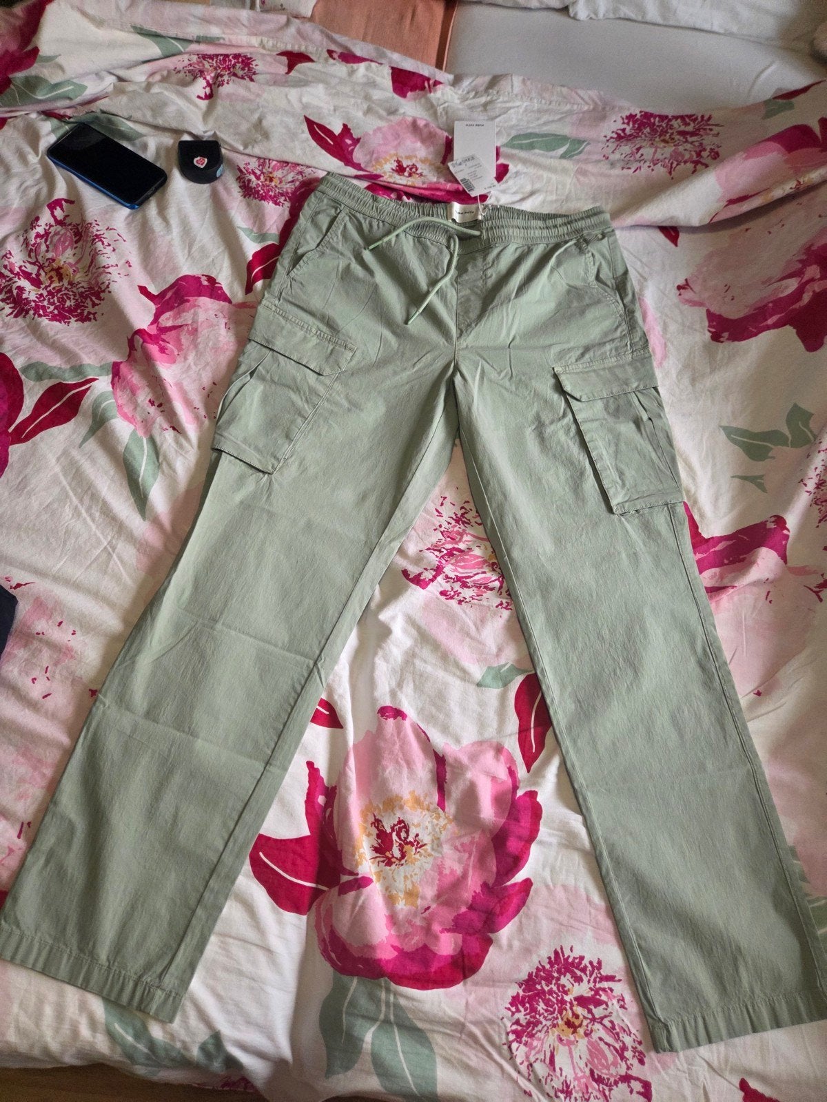 Lichtgroene Pure Path Cargo Pants, maat L, NIEUW!, Kleding | Heren, Maat 52/54 (L), Ophalen of Verzenden, Groen, Pure Path