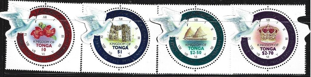 To 1 - 2000 - Tonga/Millenium zegels/reeks, Ophalen of Verzenden, Postfris