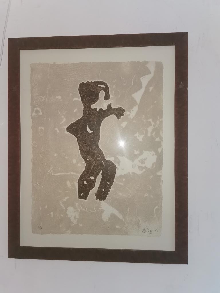Origineel werk Alexander Vogels  Klaar voor aan de muur, Antiek en Kunst, Ophalen