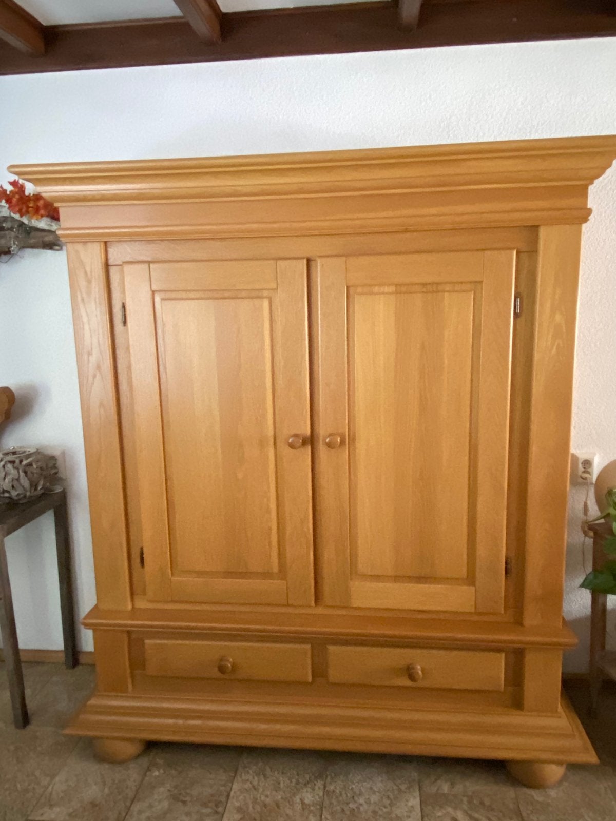 Kast, blank eiken patine, Ophalen