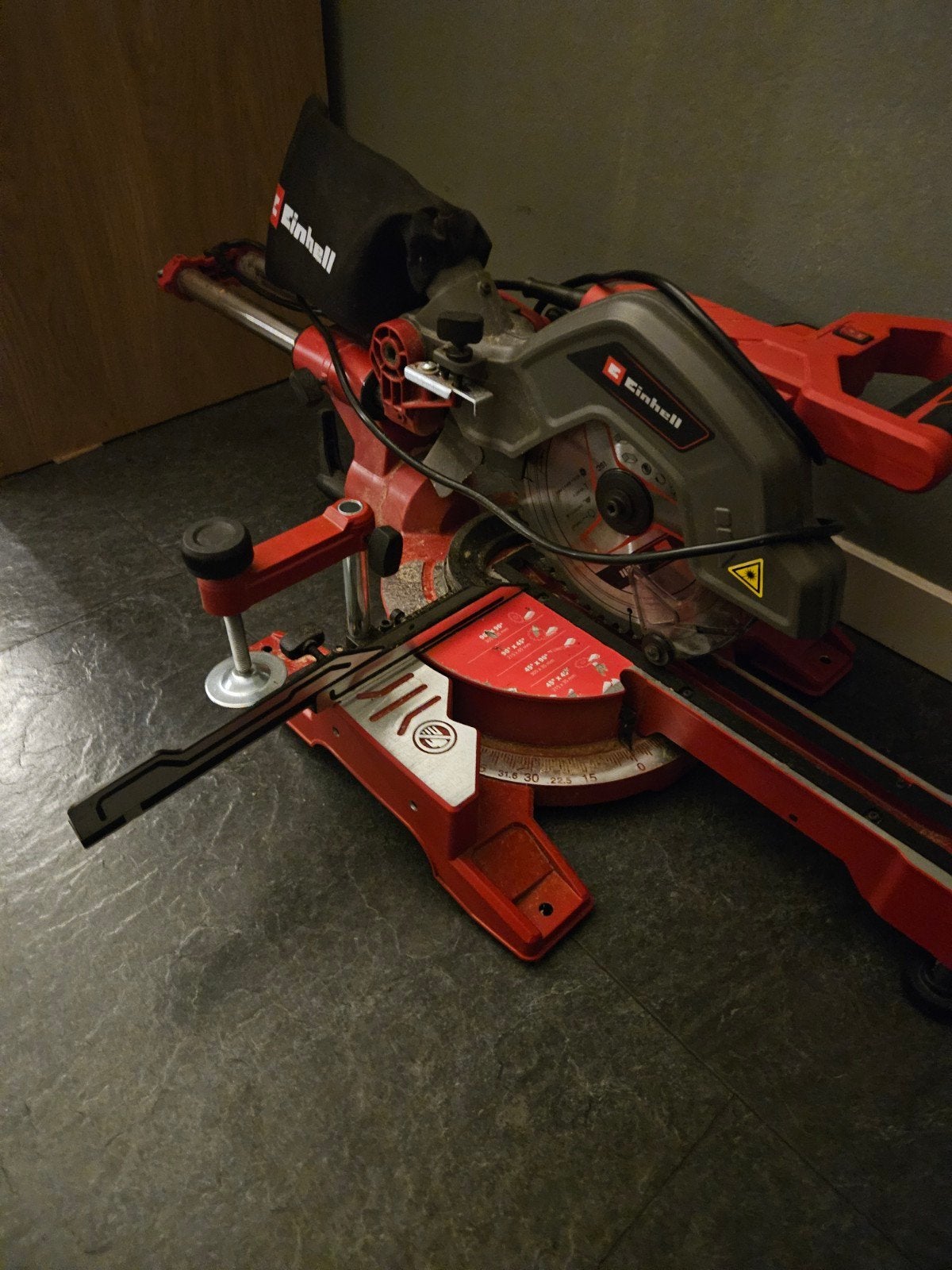 Einhell Afkortzaag TC-SM 2131/1 Dual, Gebruikt, 70 mm of meer, Einhell, Ophalen of Verzenden