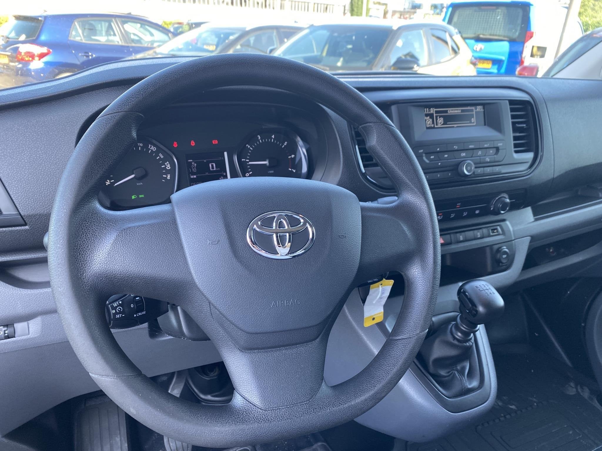 Toyota PROACE Worker 2.0 D-4D Cool Comfort Long, Auto's, Bestelauto's, Stof, Gebruikt, Euro 6, 4 cilinders