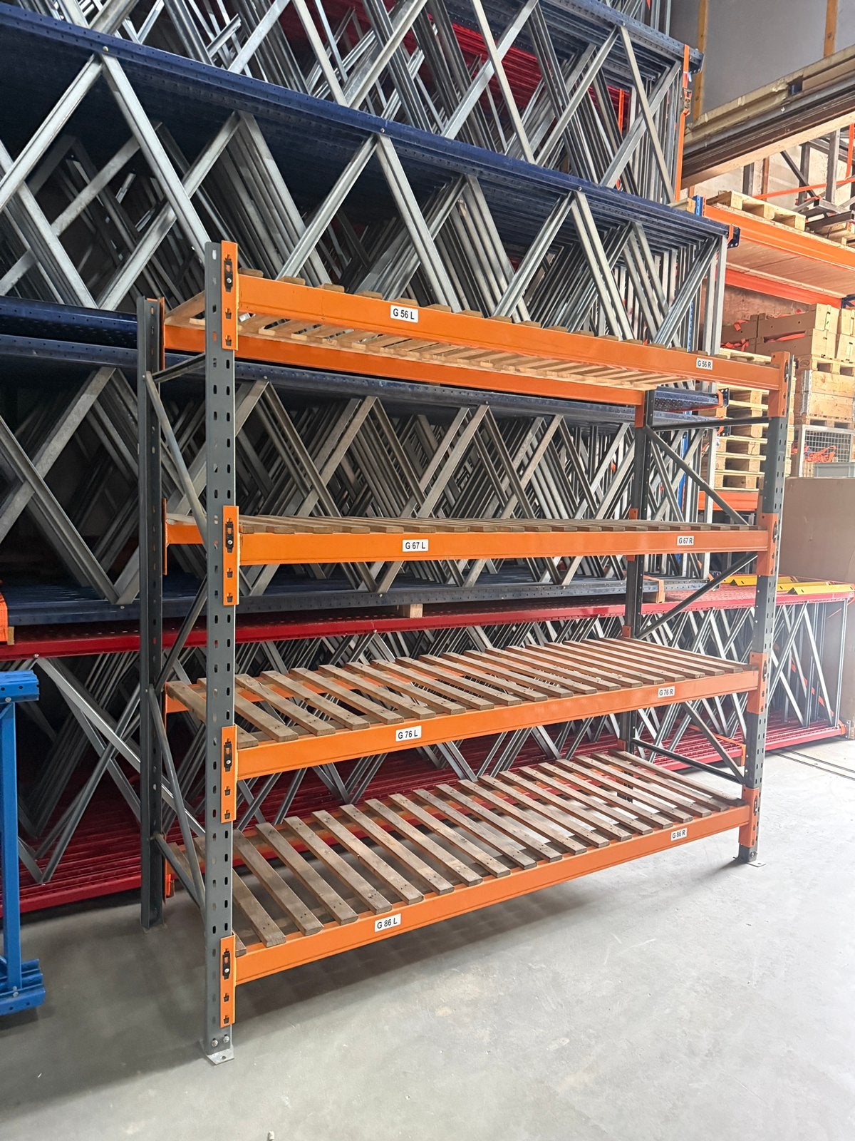 Grootvakstelling / palletstelling, Zakelijke goederen, Ophalen