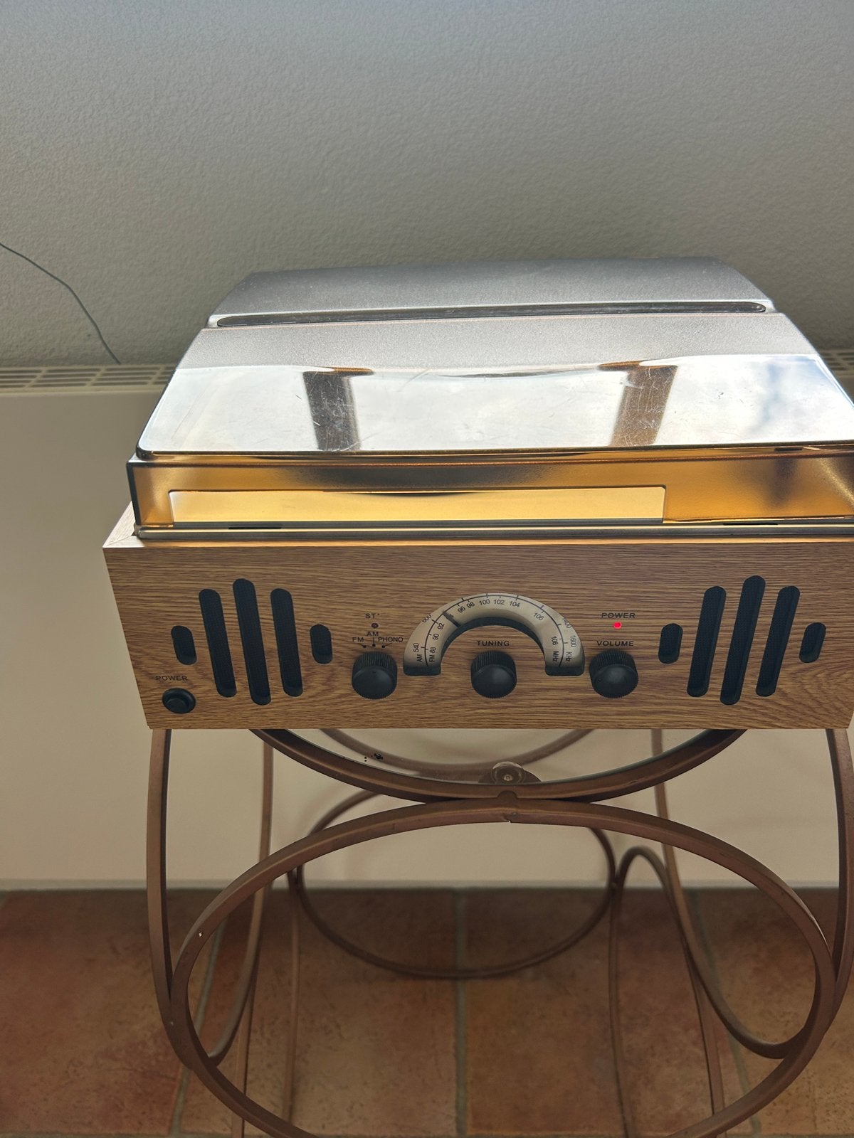 Platen speler retro model JW 210 DP, Ophalen of Verzenden, Zo goed als nieuw, Overige merken