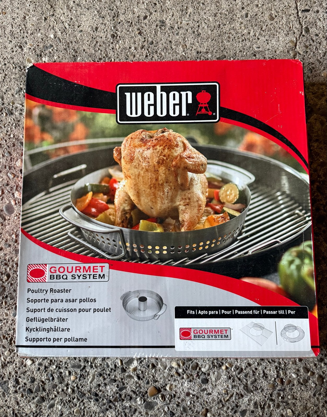 Weber GBS Gevogeltebraadpan -  nieuw, Ophalen of Verzenden, Nieuw