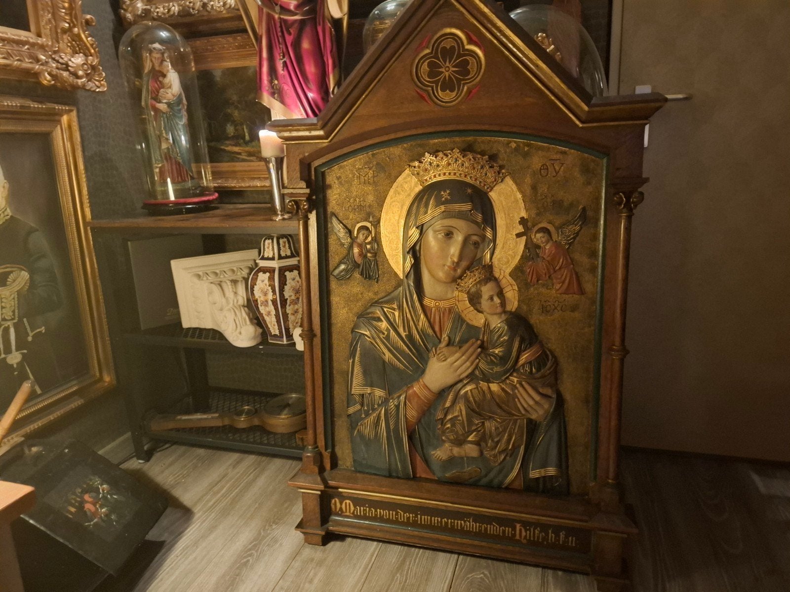 Oud religieuze plaat, Ophalen of Verzenden