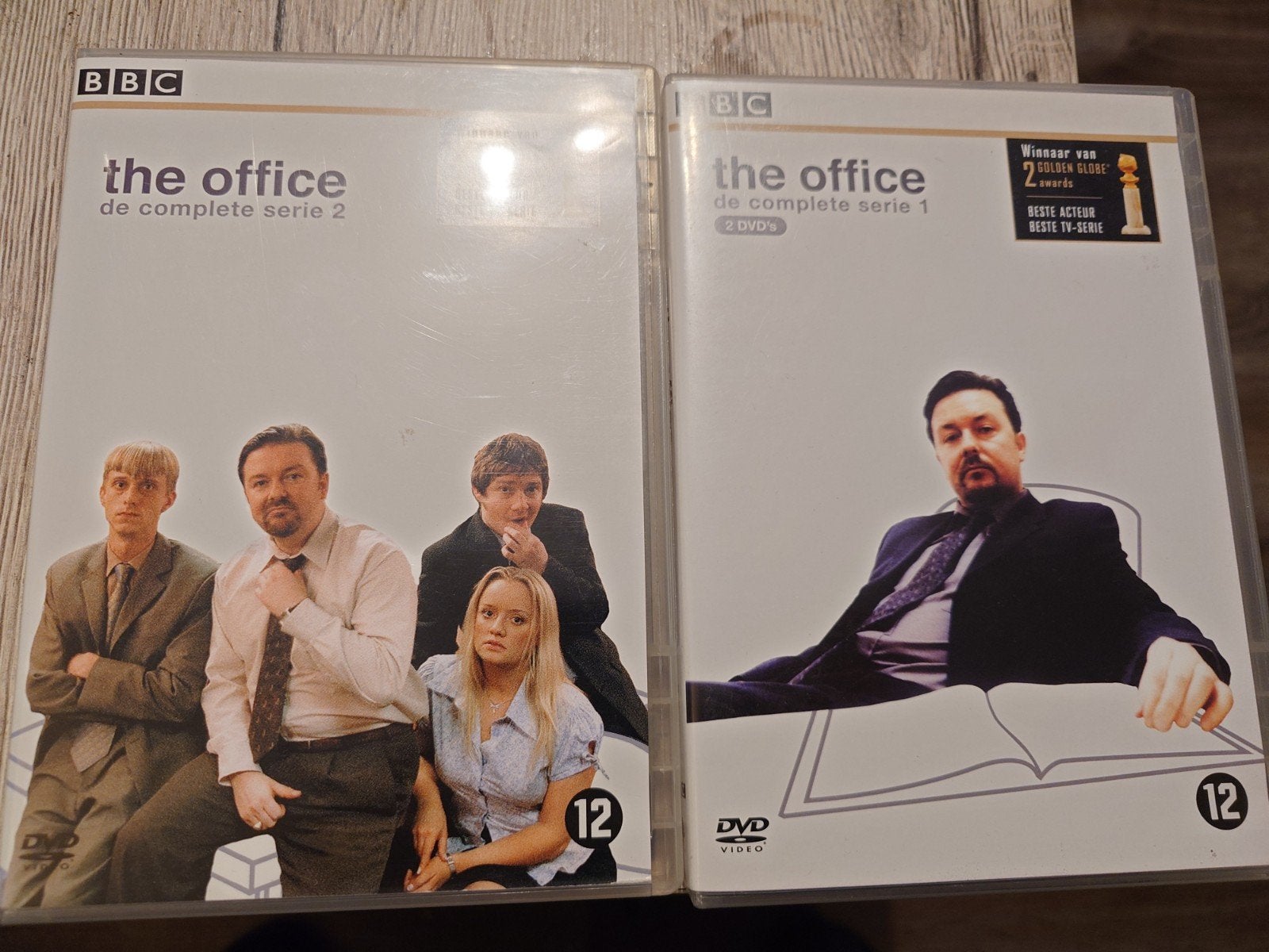The Office Serie 1,2 Met NLO, Ophalen of Verzenden, Zo goed als nieuw
