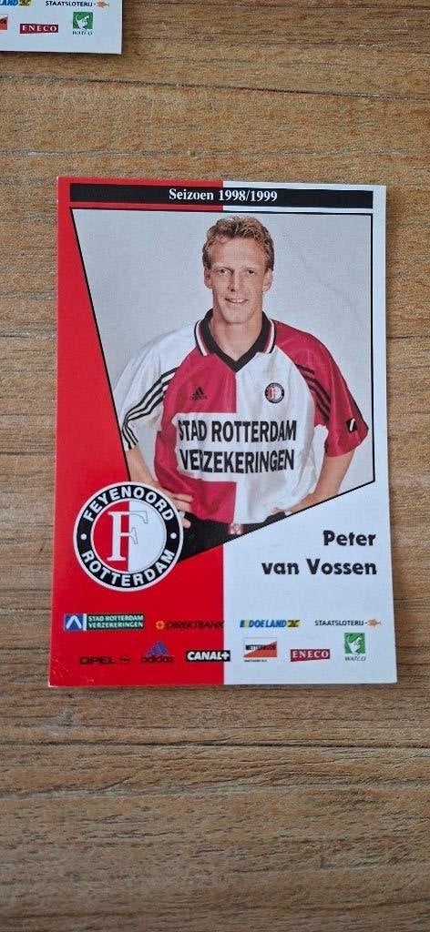 Spelerskaart; Peter van Vossen # Feyenoord / Ajax, Ophalen of Verzenden, Nieuw, Feyenoord, Spelerskaart