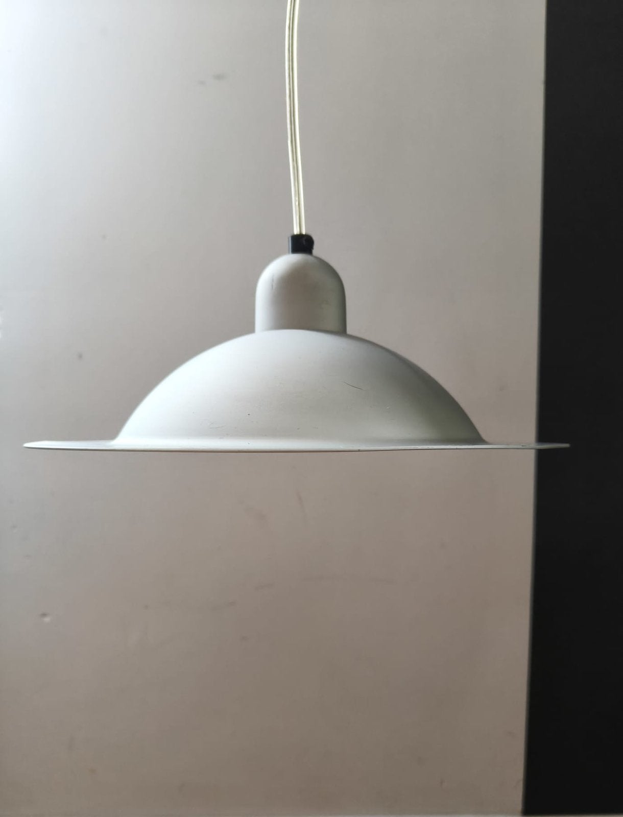 Lumina Piatto Hanglamp De Pas D'Urbino Lomazzi Jaren 80, Minimalistische, Zo goed als nieuw, Metaal, E27 (groot)
