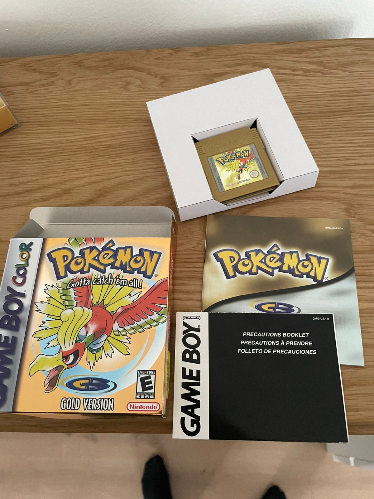 Pokemon Gold Compleet in Doos, 1 speler, Ophalen of Verzenden, Zo goed als nieuw, Vanaf 3 jaar