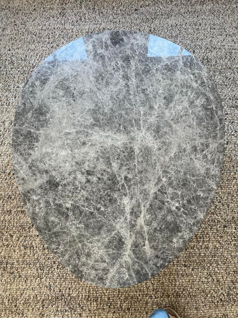 Marmeren salontafel van Furnified - Zo goed als nieuw, Ophalen, Overige materialen, 100 tot 150 cm, Zo goed als nieuw