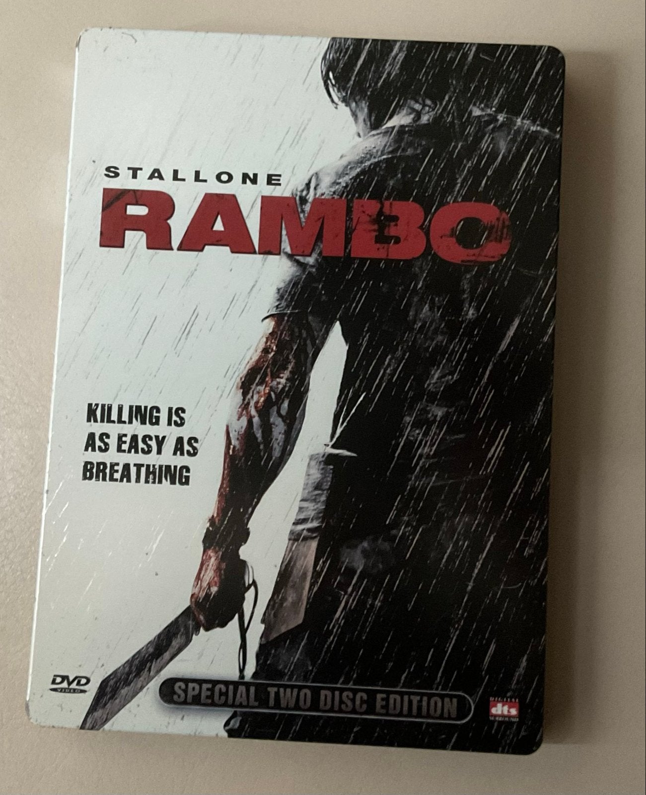 Rambo - Special Two Disc Edition DVD (Steelbook), Vanaf 16 jaar, Nederlands, Actiethriller, Ophalen of Verzenden