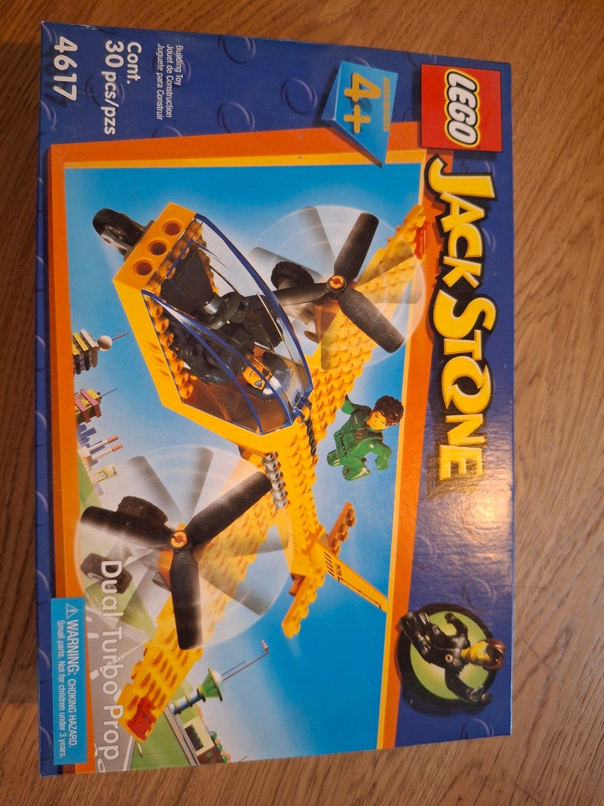 LEGO Jack Stone 4617 Dual Turbo Prop Vliegtuig, Ophalen of Verzenden, Nieuw