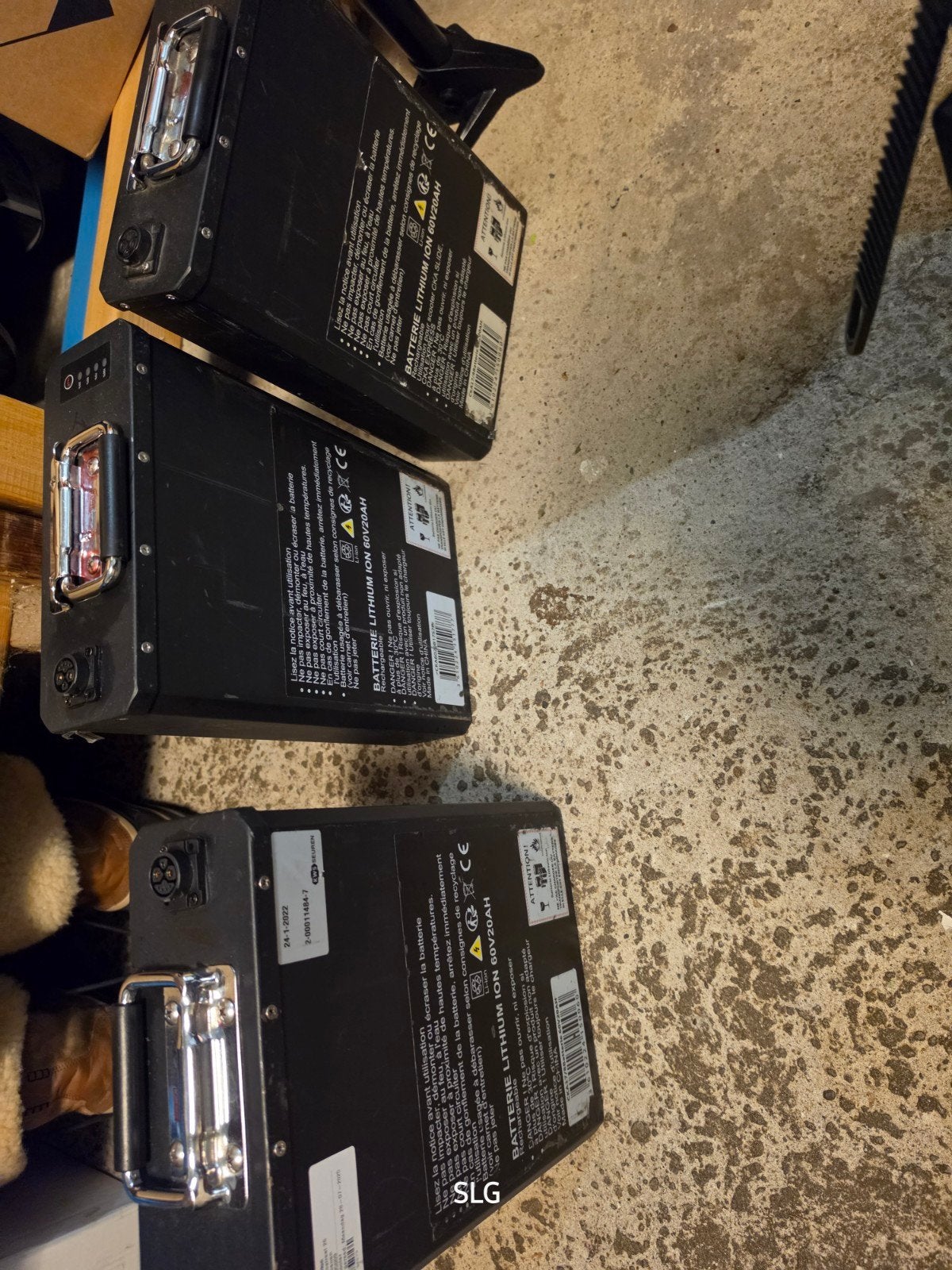 Accu's voor CKA elektrische brommer (60V 20Ah), Fietsen en Brommers, Ophalen