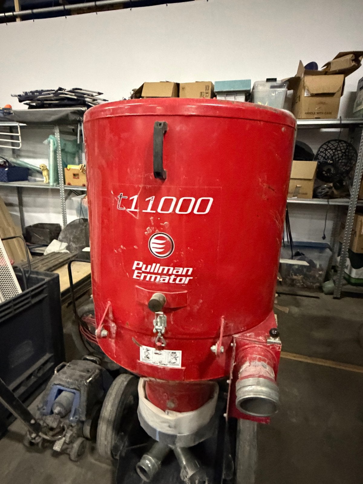Pullman Ermator T11000 Industriële Bouwstofzuiger, Ophalen of Verzenden