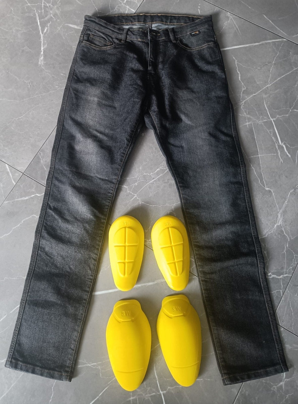 Difi  dames Motorbroek  - W33 L32 met beschermers, Heren, Difi, Ophalen of Verzenden, Broek | textiel