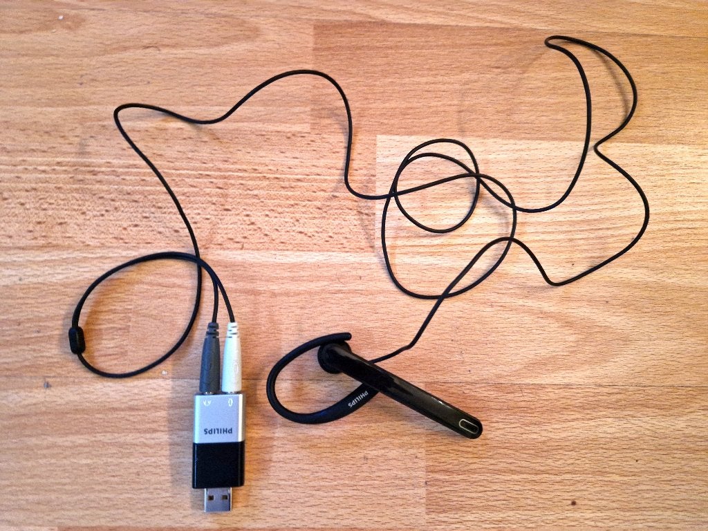 Philips headset met microfoon, usb aansluiting, Computers en Software, Ophalen of Verzenden, Zo goed als nieuw, Bedraad, Phillips