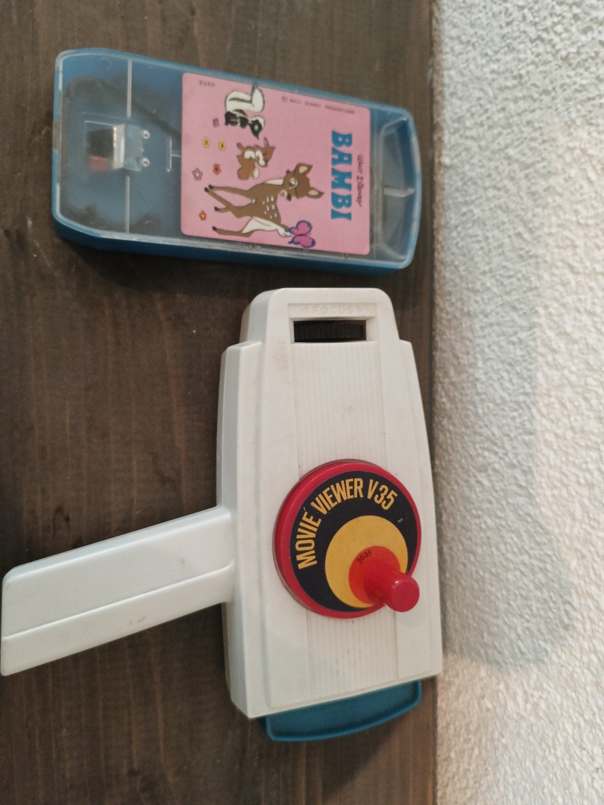 Vintage Disney Movie Viewer V35 met Sneeuwwitje en Bambi, Ophalen of Verzenden, Gebruikt