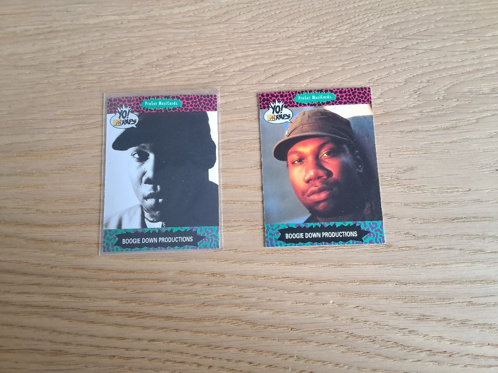 Yo! MTV Raps kaarten - Boogie Down Productions, Ophalen of Verzenden, Zo goed als nieuw