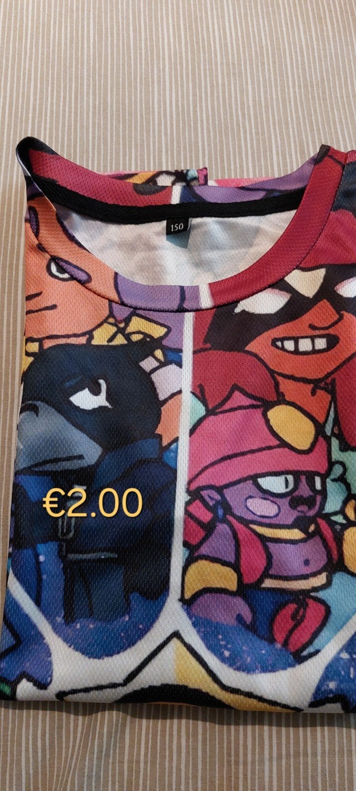 Brawl Stars T-shirt maat 150, Kinderen en Baby's, Kinderkleding | Overige, Ophalen, Gebruikt, Onbekend, Jongen of Meisje