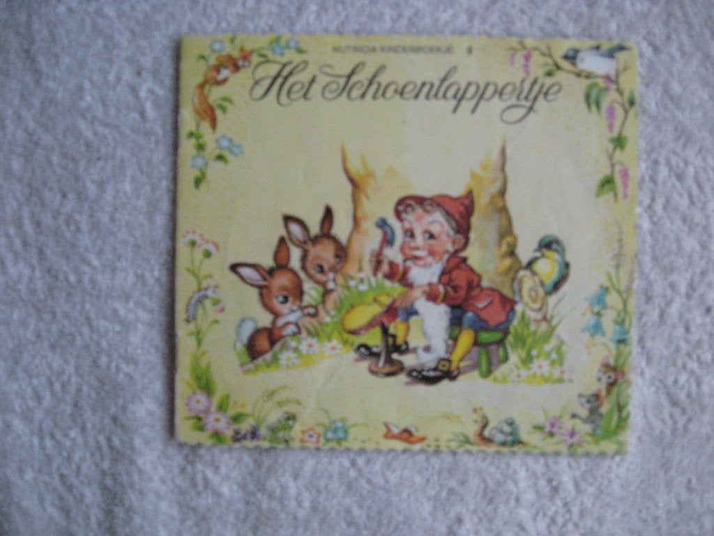 Nutricia Kinderboekje (blauw logo nr 2) Het Schoenlappertje, Verzenden, Gebruikt, Overige typen