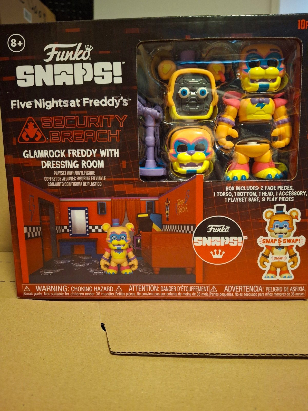 Funko Snaps! Five Nights at Freddy's Glamrock Freddy, Ophalen of Verzenden