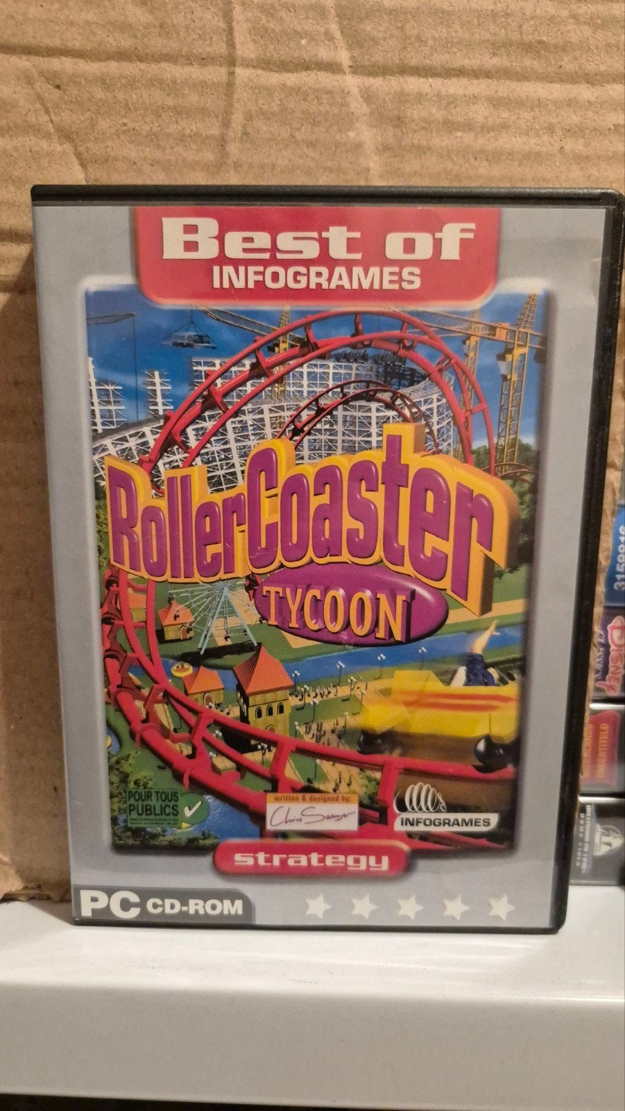 RollerCoaster Tycoon - Best of Infogrames PC CD-ROM, Spelcomputers en Games, Ophalen of Verzenden