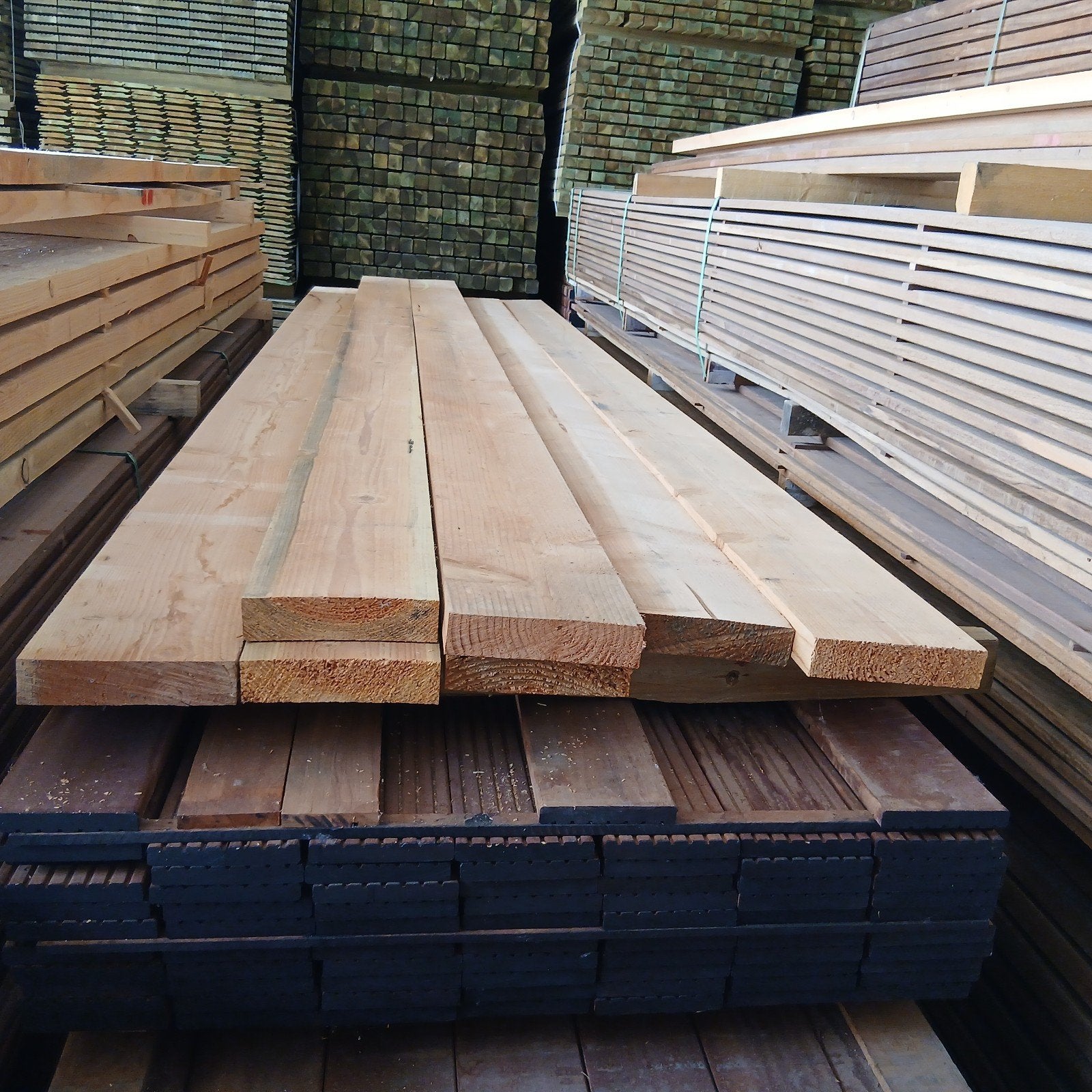 B-keus douglas balken, regels, gordingen 5 x 20 x 400 cm, Ophalen, Nieuw, 250 cm of meer, Balken
