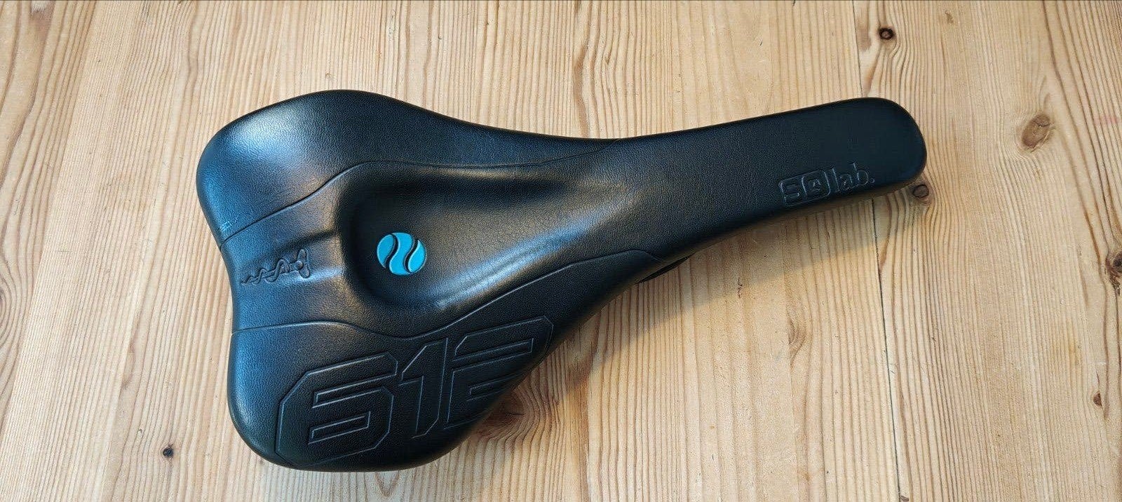 SQlab 612 Ergowave Zadel - Zitvlak zo goed als nieuw, SQlab, Stadsfiets, Overige materialen, Ophalen of Verzenden
