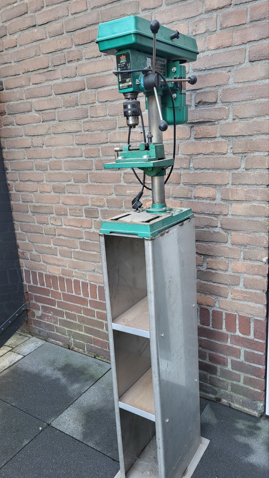 Top Craft Kolomboormachine TTB-16/500 - 500W, Doe-het-zelf en Verbouw, Ophalen, Gebruikt, Variabele snelheid, Kolomboormachine