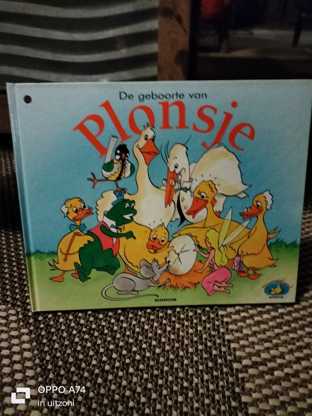 Kinder leesboek: De Geboorte van Plonsje (Nutricia 1991), Ophalen of Verzenden