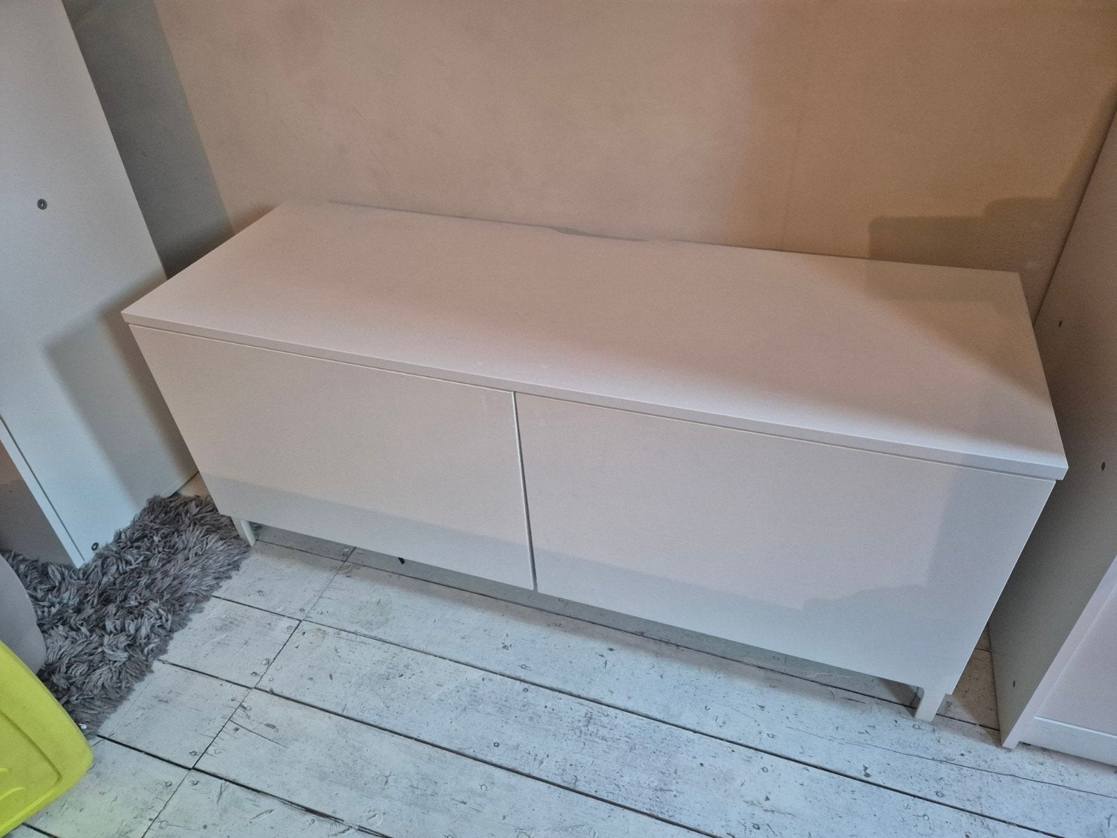 Twee lage kastjes, ideaal als tv-meubel, Huis en Inrichting, Ophalen, Gebruikt, 100 tot 150 cm, Minder dan 100 cm